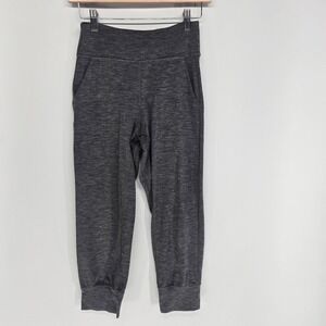 Lululemon Align Jogger 23 Heathered Black Dark Cast Nulu Pants W6BJOS Size 4